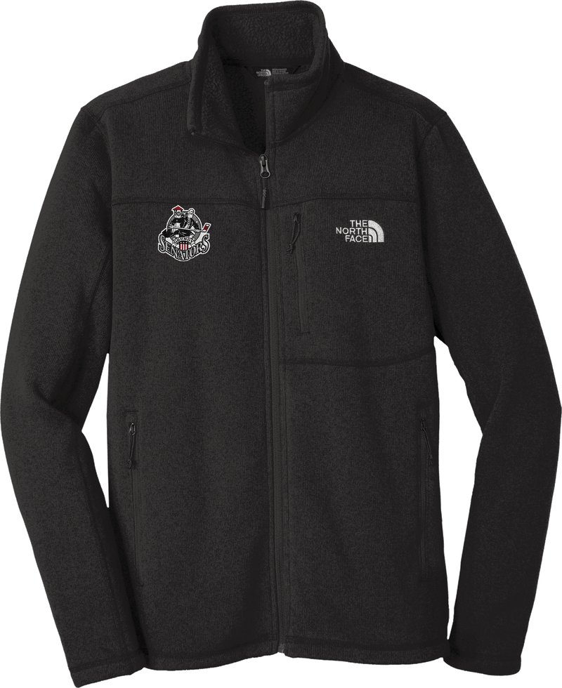 Grundy Senators The North Face Sweater Fleece Jacket