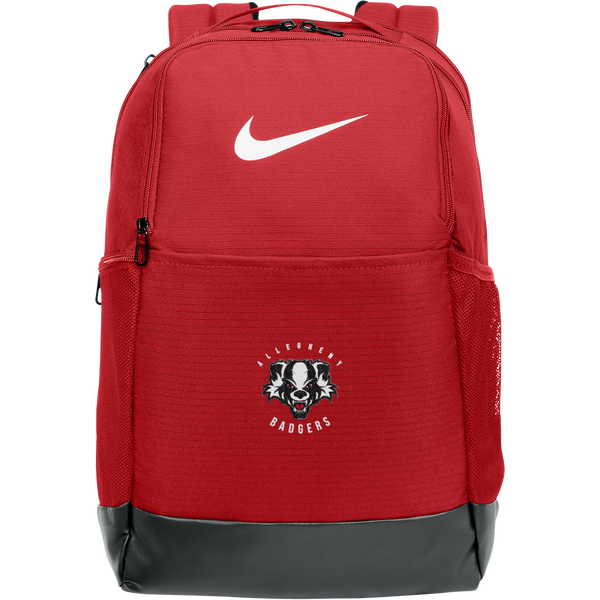 Scary Badgers Nike Brasilia Medium Backpack