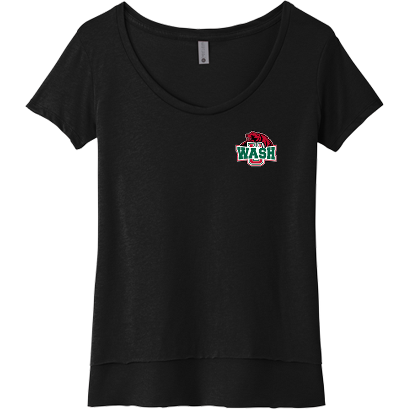 Wash U Womens Festival Scoop Neck Tee