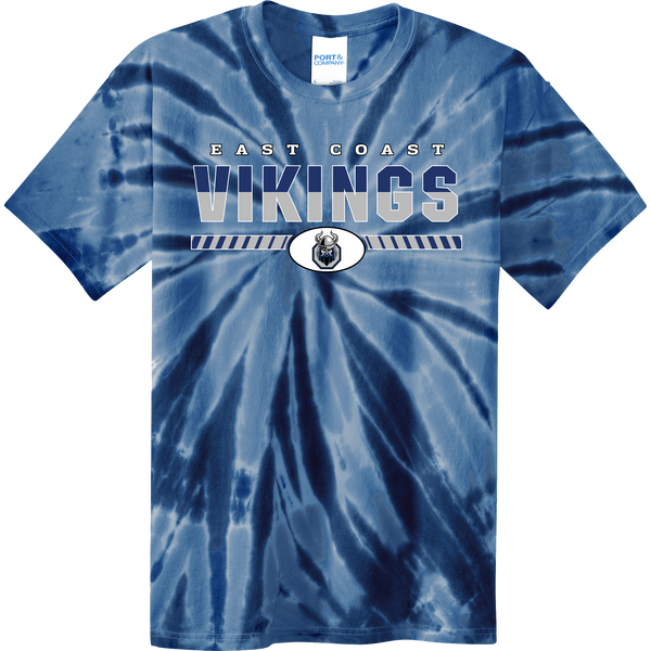 East Coast Vikings (Mens) Youth Tie-Dye Tee