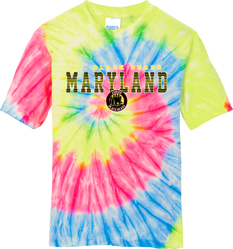 MD Jr. Black Bears Youth Tie-Dye Tee