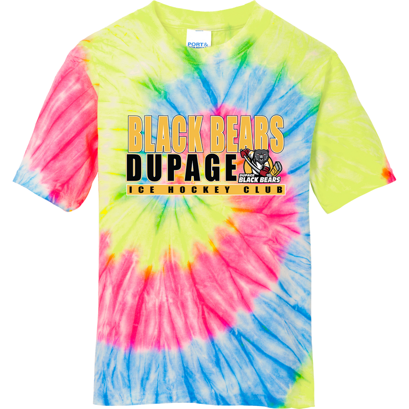 Dupage Black Bears Youth Tie-Dye Tee