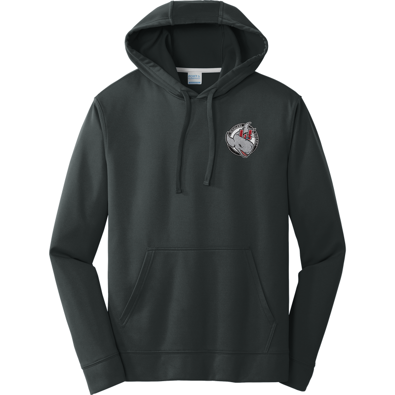 CT Whalers Tier 2 Performance Fleece Pullover Hooded Sweatshirt