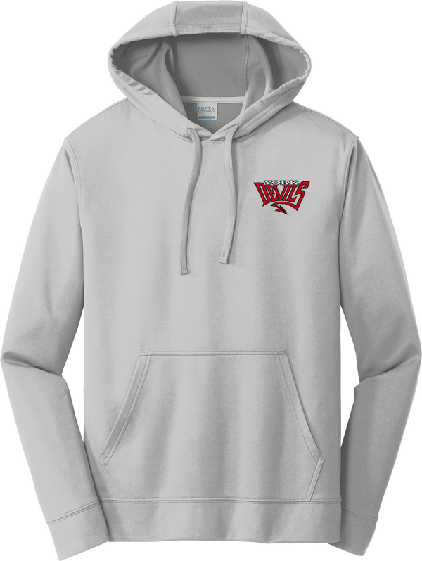 York Devils Performance Fleece Pullover Hooded Sweatshir