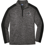 Grundy Senators Youth PosiCharge  Electric Heather Colorblock 1/4-Zip Pullover