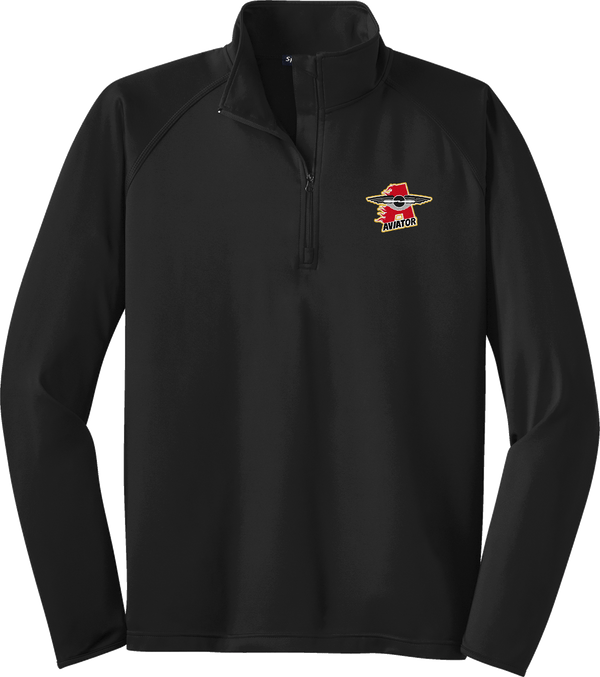 NY Aviators Sport-Wick Stretch 1/4-Zip Pullover