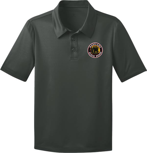 Maryland Black Bears Youth Silk Touch Performance Polo