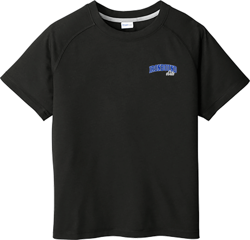 Ironbound Youth PosiCharge  Tri-Blend Wicking Raglan Tee