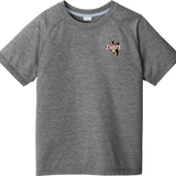 Mercer Chiefs Youth PosiCharge  Tri-Blend Wicking Raglan Tee