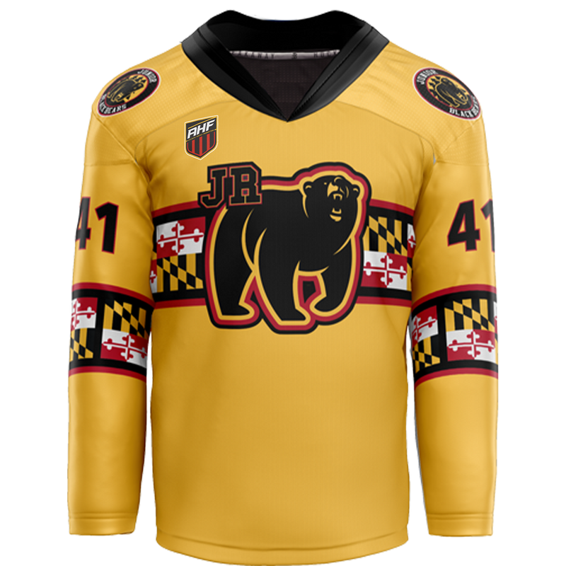 MD Jr Black Bears Youth Player Sublimated Jersey