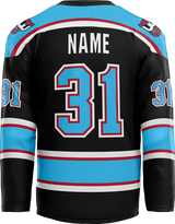 Jersey Shore Whalers Youth Player Sublimated Jersey