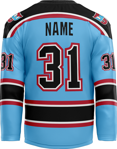 Jersey Shore Whalers Adult Player Sublimated Jersey